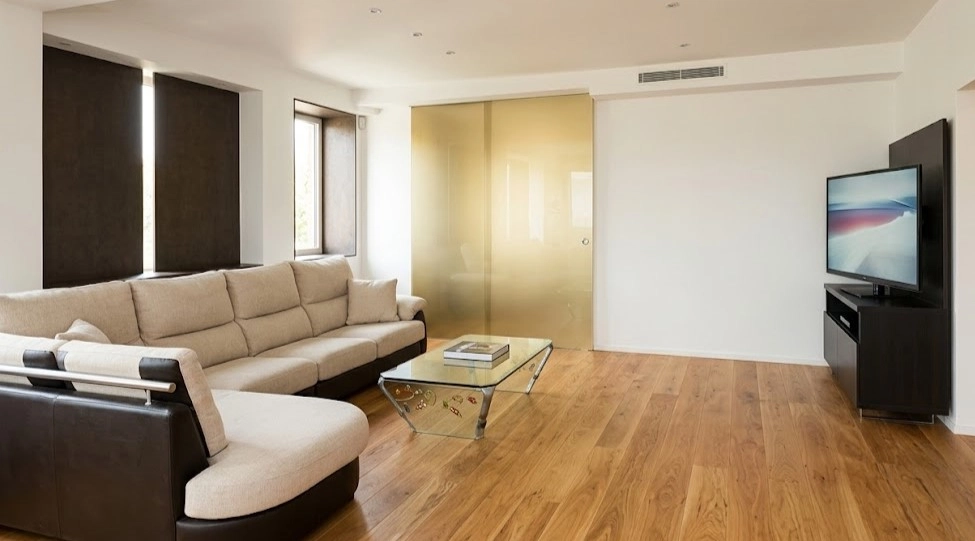 Sala de estar de chalet
