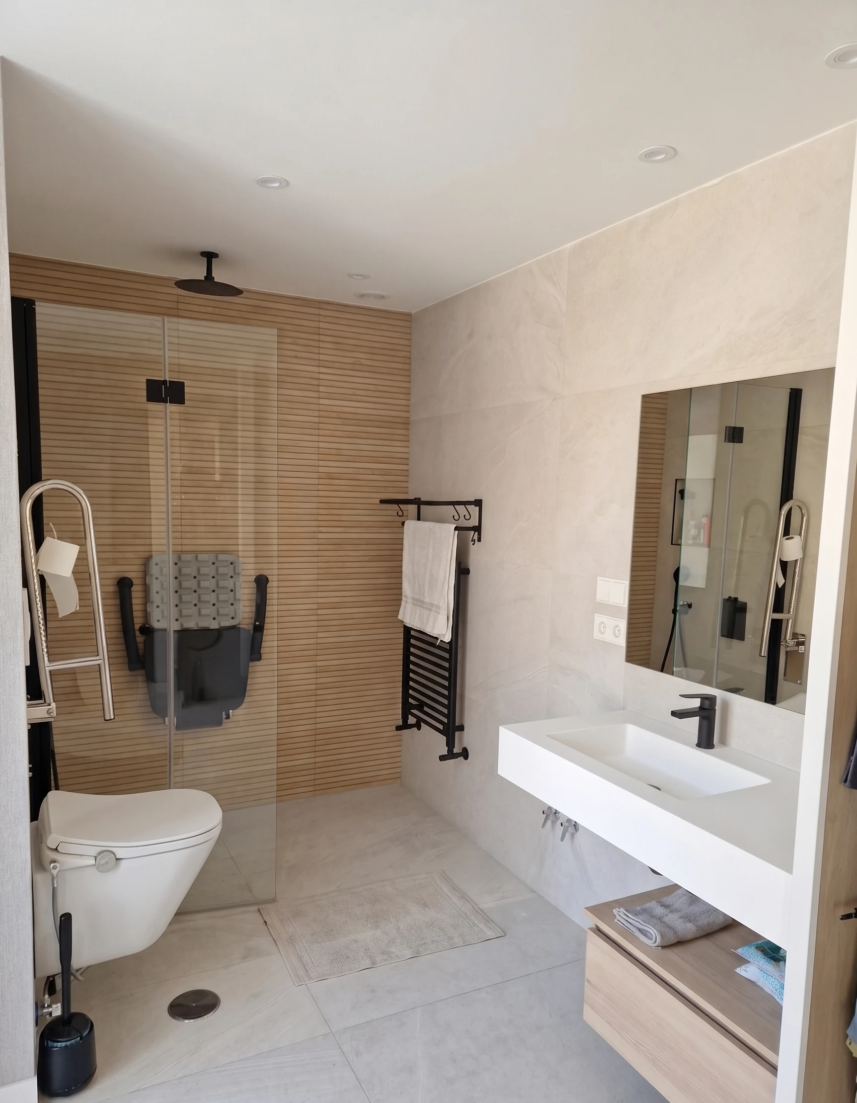 Baño adaptado